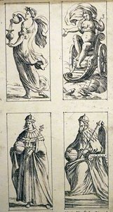 Giuseppe Maria Mitellin 17. vuosisadan tarotkortit. tekijältä Giuseppe Maria Mitelli