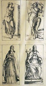 Giuseppe Maria Mitellin 1600-luvun tarotkortit tekijältä Giuseppe Maria Mitelli