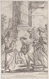 Levy 1: Pyhän Matteuksen kutsumus, 1678. tekijältä Giuseppe Maria Mitelli