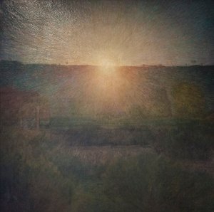 Nouseva aurinko tekijältä Giuseppe Pellizza da Volpedo