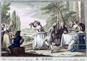 Tanssi Tanssi, 1790. tekijältä Giuseppe Piattoli