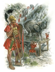 Rooman Makedonian sodat tekijältä Giuseppe Rava
