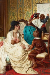 Hyvän äidin ilot (Le gioie della buona mamma). 1877