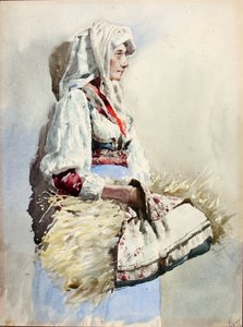 Italian talonpoika nainen