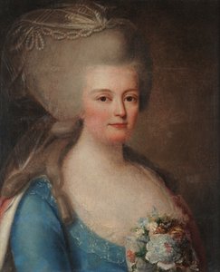 Muotokuva prinsessa Maria Francisca Beneditasta tekijältä Giuseppe Troni