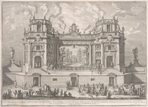 The Seconda Macchina for the Chinea 1761: Upea teatteri, 1761.