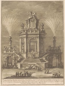 Prima Macchina Chinealle vuodelta 1776: Pleasure Palace tekijältä Giuseppe Vasi, after Giuseppe Palazzi