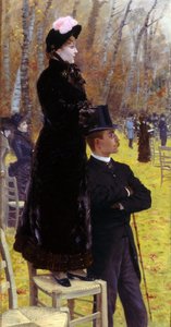 Kisat Auteuilissa tekijältä Giuseppe de Nittis