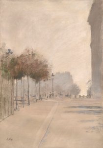 Näkymä Pariisiin tekijältä Giuseppe de Nittis