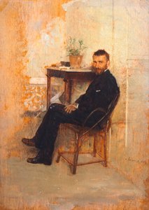 Adriano Cecionin muotokuva, Giuseppe de Nittis (1846-1884)