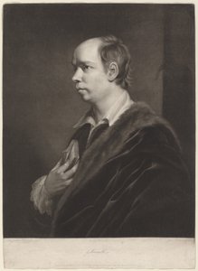 Oliver Goldsmith tekijältä Giuseppi Filippo Liberati Marchi after Sir Joshua Reynolds