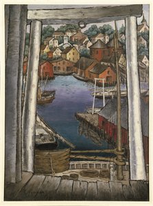 Gloucesterin satama, noin 1925