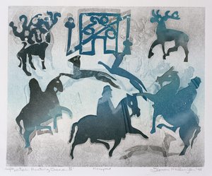 Pictish Hunting Scene III, 1995 (monotyyppi)