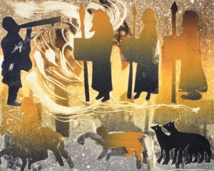 Pictish Melody, 2000 (monoprintti)