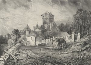 Pesteilin linna Polminhacissa, 1832.