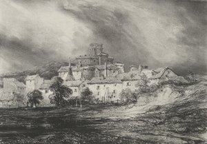 Pont-Gibaudin linna, 1830.