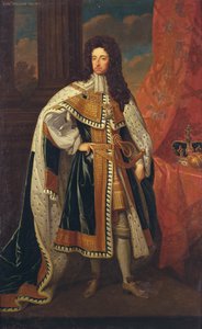 Kuningas William valtion kaapuissa, n. 1690 (öljy kankaalle)
