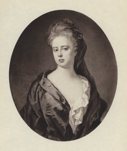 Sarah Jennings, Marlboroughin herttuatar (litho) tekijältä Godfrey (after) Kneller