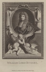 William Russell, Lord Russell, englantilainen poliitikko (kaiverrus) tekijältä Godfrey (after) Kneller