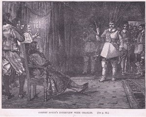 Cornet Joycen haastattelu Kaarle I:n kanssa AD 1647