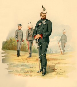 The 2nd Queens Own Rifles Kanada, 1890.