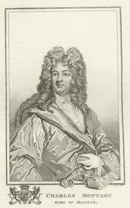 Charles Montagu, Halifaxin jaarli tekijältä Godfrey Kneller
