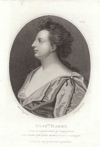 Elizabeth Barry tekijältä Godfrey Kneller