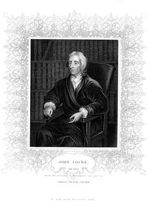 John Locke, englantilainen filosofi, 1680-1704 tekijältä Godfrey Kneller
