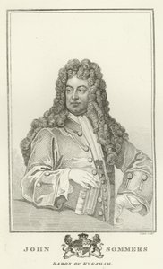 John Sommers, Eveshamin paroni tekijältä Godfrey Kneller