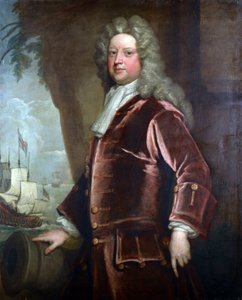 Amiraali Sir John Norrisin muotokuva tekijältä Godfrey Kneller