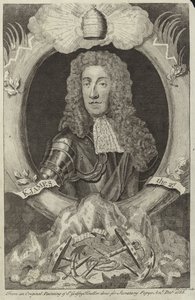 Englannin ja Irlannin James II:n muotokuva tekijältä Godfrey Kneller