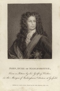 Marlboroughin herttuan John Churchillin muotokuva tekijältä Godfrey Kneller