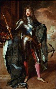 Englannin kuninkaan James II:n muotokuva (James II Stuart) (1633-1701) Godfrey Knellerin maalaus (1646/49-1723) 1600-luvun lopun National Portrait Gallery Lontoo - Englannin kuninkaan James II:n James II Stuartin muotokuva