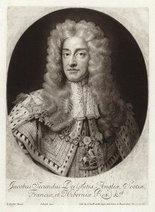 Englannin ja Irlannin kuninkaan James II:n muotokuva
