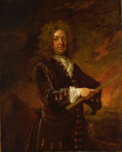 Vara-amiraali Sir John Leake (1656-1720), 1600-luvun loppu - 1700-luvun alku (öljymaalaus). tekijältä Godfrey Kneller