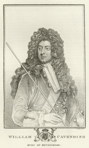 William Cavendish, Devonshiren herttua tekijältä Godfrey Kneller