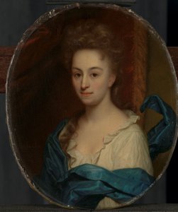 Josina Parduynin tyttären Josina Clara van Cittersin (1671-1753) muotokuva