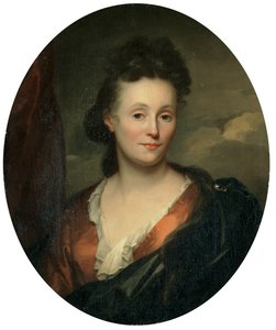Taiteilijan vaimon Francoise van Diemenin muotokuva tekijältä Godfried Schalcken