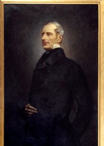 Alphonse de Lamartinen (1790 -1869) runoilijan ja poliitikon muotokuva. Gonzague Privatin maalaus (1843 -?) tekijältä Gonzague Privat