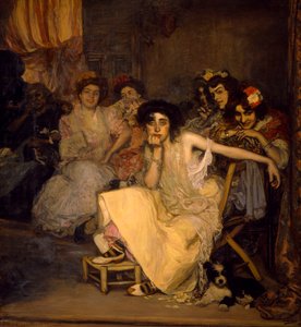 Orja, kirjoittanut Gonzalo Bilbao Martinez (1860-1938), öljy kankaalle