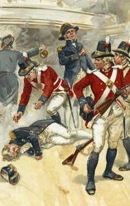 Admiral Lord Nelson haavoittui kuolemaan Trafalgarin taistelussa tekijältä Gordon Frederick Browne