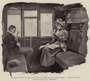 Arthur Hughesin kuvitus vain lyhyelle tarinalle tekijältä Gordon Frederick Browne