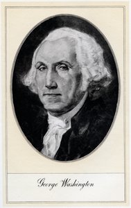 George Washington, Yhdysvaltain ensimmäinen presidentti, 1900-luvun alussa.