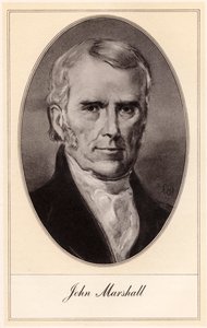 John Marshall, amerikkalainen valtiomies ja juristi, 1900-luvun alku.
