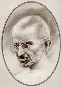 Mohandas Karamchand Gandhi, kirjasta Living Biographies of Religious Leaders tekijältä Gordon Ross