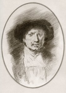 Rembrandt Harmenszoon van Rijn kirjasta Living Biographies of Great Painters tekijältä Gordon Ross