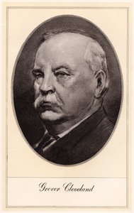 Stephen Grover Cleveland, 22. ja 24. Yhdysvaltain presidentti, 1900-luvun alku.