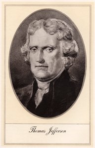 Thomas Jefferson, Yhdysvaltain kolmas presidentti, 1900-luvun alku tekijältä Gordon Ross