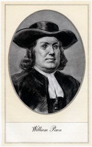 William Penn, Pennsylvanian perustaja 1900-luvun alussa.