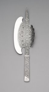 Jäätelökirves, n. 1880 (hopea)